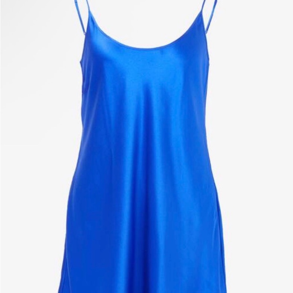 La Perla Royal Blue Slip Dress